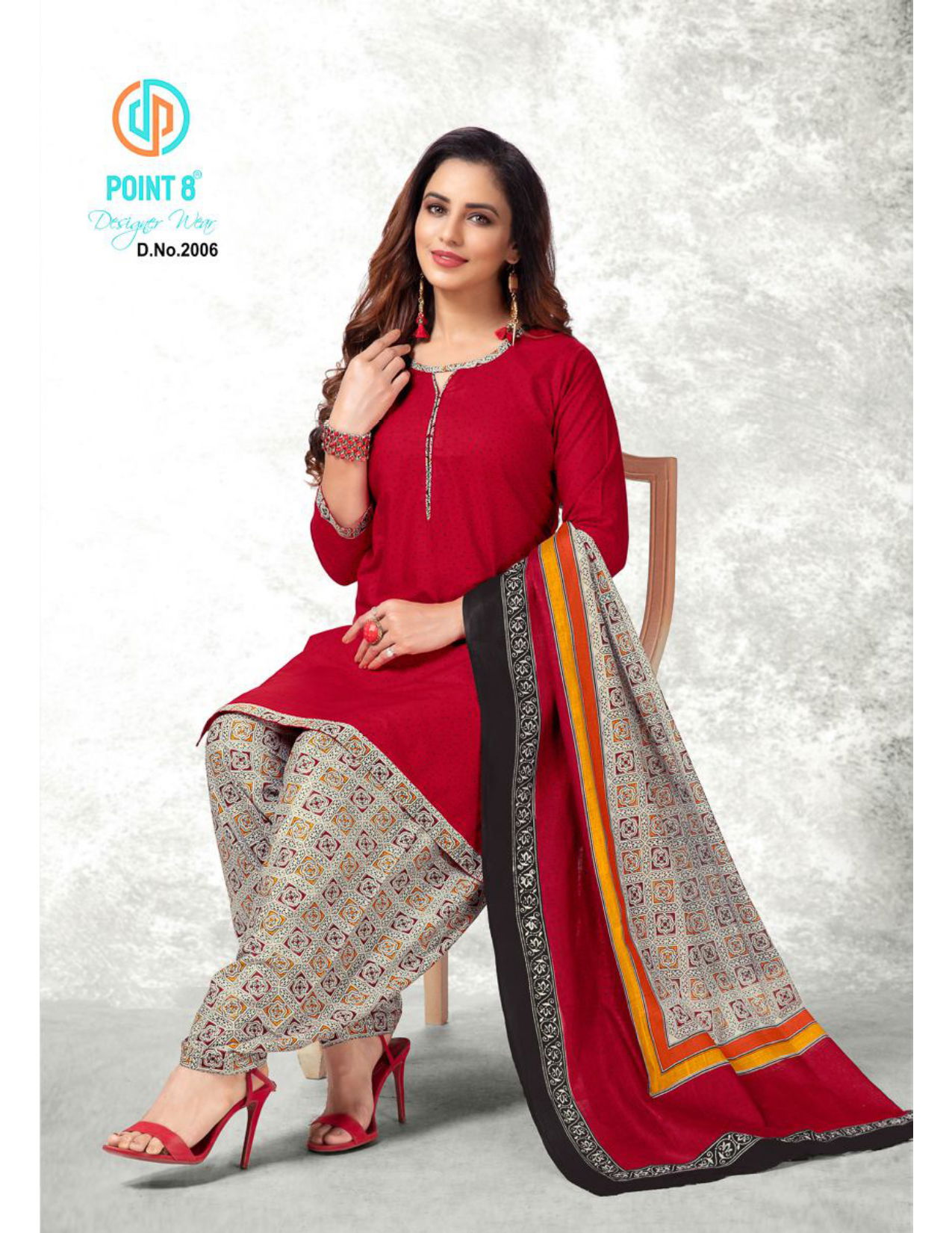 Nayanthara Vol 2 By Deeptex Readymade Cotton Salwar Suits Catalog
